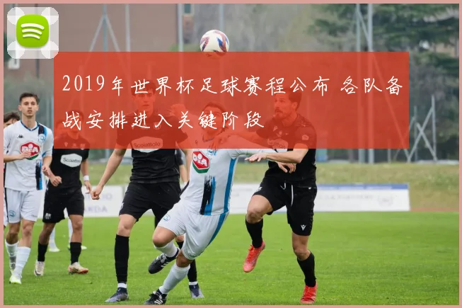 2019年世界杯足球赛程公布 各队备战安排进入关键阶段